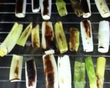 ☆市販の焼き鳥のタレ☆でネギ焼き作り方2写真