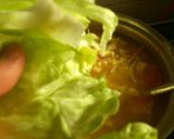 朝中華シャキシャキレタスープ作り方4写真