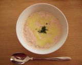 明太子ツナのミルクチーズつけ麺パスタ☆作り方4写真