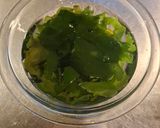 やみつき！豆苗とワカメのナムル作り方1写真