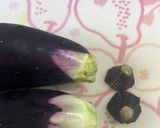 簡単！蒸し茄子のカリカリじゃこ、ポン酢で作り方1写真