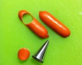 キャラ弁☆てんとう虫のウインナー作り方3写真