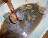 リメイク！あさり酒蒸し残りスープで焼き飯作り方1写真