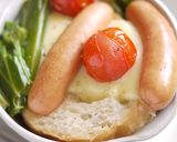 ウインナーで♥食べるパンスープ♬作り方3写真