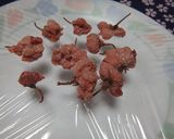 簡単!桜塩(自家製八重桜の塩漬けで)作り方1写真