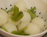 小蕪の酢みそ和え作り方3写真
