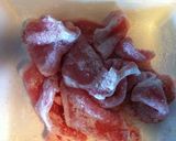 とろっとした生姜焼き／ランチメニュー作り方3写真
