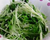 お手軽！ベーコンと水菜の和風パスタ♪作り方3写真