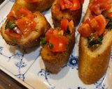 簡単ブルスケッタ🥖🍅🌿作り方5写真