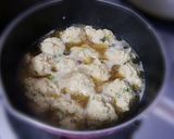 鶏軟骨入りコリコリ鶏肉団子煮作り方3写真