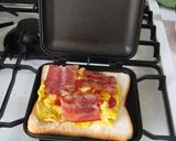 ツナオムレツホットサンド作り方5写真