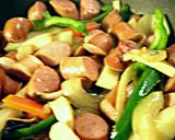 ソーセージの野菜炒め★1食509Kcal作り方4写真