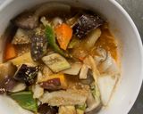 根菜茄子白菜コク旨甘辛梅味温野菜サラダ作り方18写真