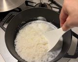 ストウブ鍋（ワナベ）でごはん！作り方2写真