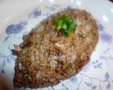 リメイク！あさり酒蒸し残りスープで焼き飯作り方5写真