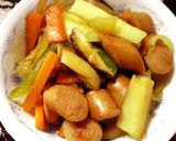 ソーセージの野菜炒め★1食509Kcal作り方5写真
