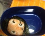 キャラ弁 ケロロ軍曹 ギロロ作り方4写真