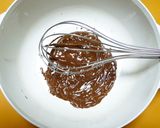 ルクエdeブラウニーみたいな蒸しケーキ作り方3写真