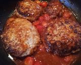 アボカドディップonふわふわハンバーグ作り方4写真