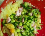 ズボラ料理☆カレーと一緒にポテサラ!作り方3写真