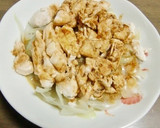 新玉ねぎとささみの、焼き肉のたれ味つけ作り方5写真