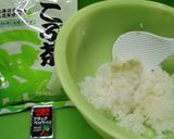 スパイシーチーズ青海苔むすび作り方2写真