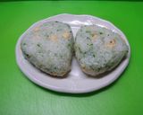スパイシーチーズ青海苔むすび作り方3写真