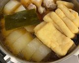 大根手羽元生姜のおでん⭐︎鶏と昆布の旨みたっぷり作り方6写真