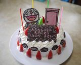 ドラえもん バースディケーキ作り方8写真