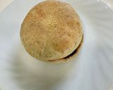 イングリッシュマフィンのあんバターサンド作り方2写真