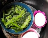 １分クッキング！冷凍ほうれん草でおひたし作り方2写真