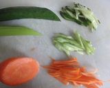 ♬♫♪海苔にのっけてパスタ♪♫♬作り方1写真