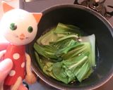 ヘルシー 牡蠣×青梗菜 の豆乳シチュー作り方2写真