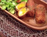 簡単♪かぼちゃとチーズ入り♡豚巻き揚げ作り方8写真