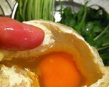 お揚げと水菜の煮物~卵入り袋つき♪~作り方4写真