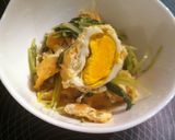 お揚げと水菜の煮物~卵入り袋つき♪~作り方7写真