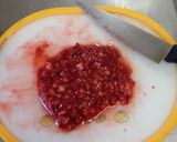 #ストロベリーチーズクリーム#作り方1写真