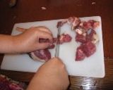かぼちゃとお肉の変わり”カレー”作り方4写真