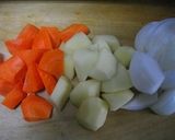 おふくろの味♥麺つゆで簡単肉じゃが♪作り方1写真