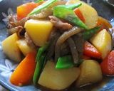 おふくろの味♥麺つゆで簡単肉じゃが♪作り方6写真