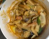 肉無チクワ赤味噌天津飯風親子丼味野炒め作り方18写真
