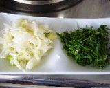 胡麻マヨ麺つゆたれで　つけパスタ作り方1写真