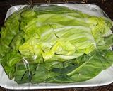 かぶの葉っぱでロールキャベツ作り方1写真