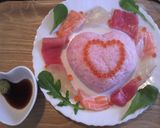 桜でんぶの消費に♡ピンクのお寿司♡作り方3写真