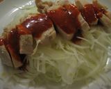 旨辛コチュジャンタレの簡単蒸し鶏サラダ作り方4写真