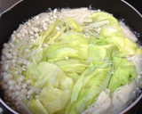 ∞代謝UP。キャベツとえのきの梅肉和え∞作り方2写真