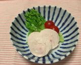 塩麹☆しっとり鶏ハム♪作り方8写真