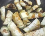 白茄子のとろとろバター醤油焼き作り方4写真