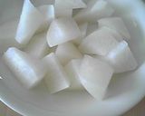 大根のほっこり甘味噌作り方1写真