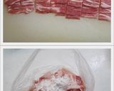 ゴマ香る豚バラの甘酢炒め~♪作り方2写真